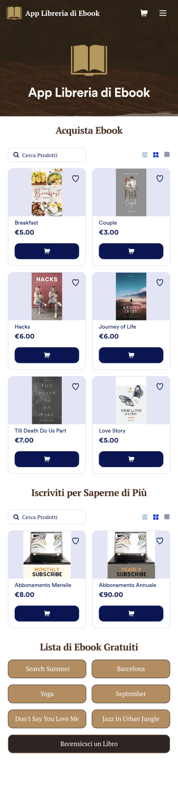 App Libreria di Ebook