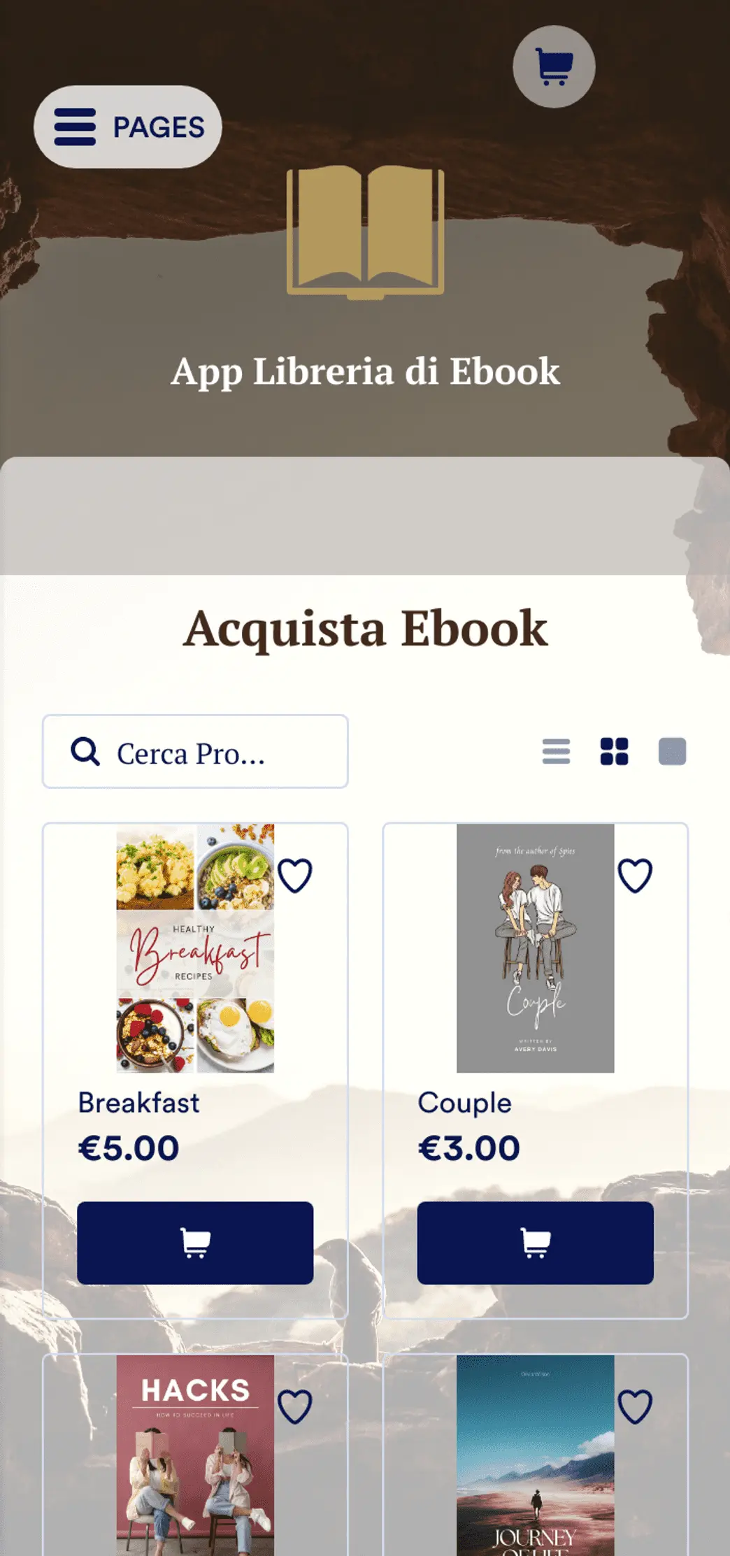 App Libreria di Ebook