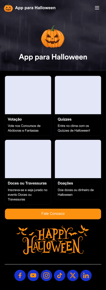 App para Halloween