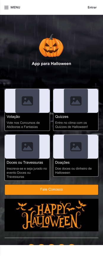 App para Halloween