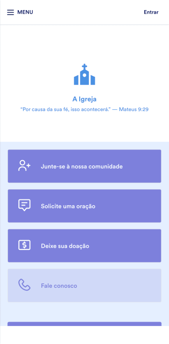 App para Igrejas