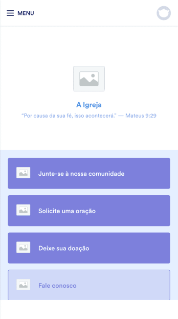 App para Igrejas Template