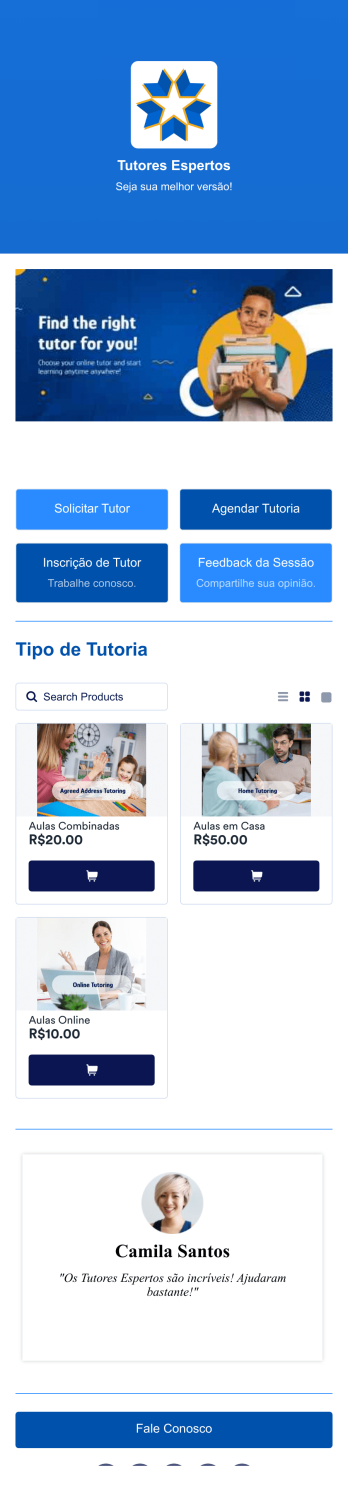 App para Tutoria