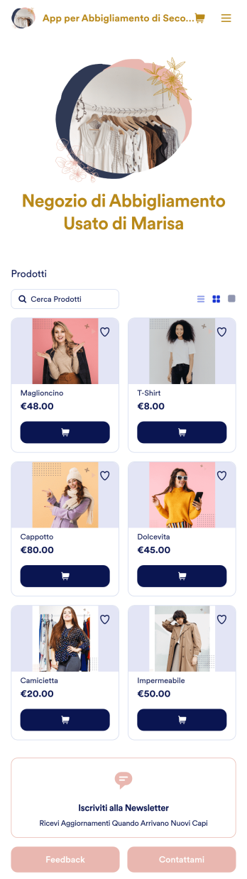 App per Abbigliamento di Seconda Mano