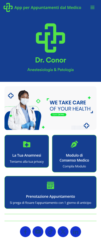 App per Appuntamenti dal Medico