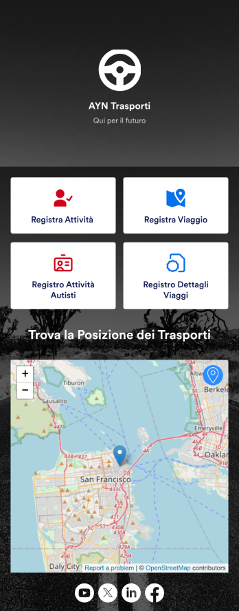 App per Autisti e Spedizioni Template