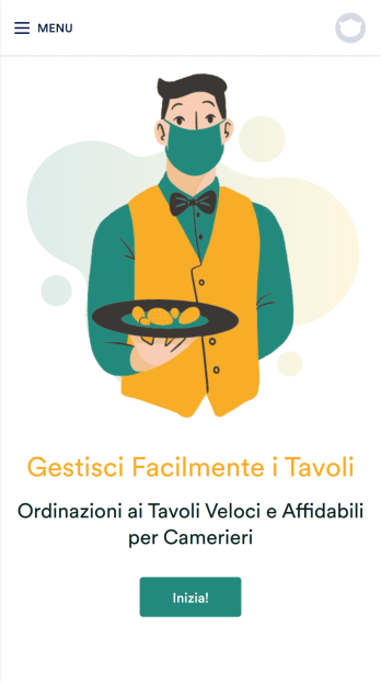 App per Camerieri Template