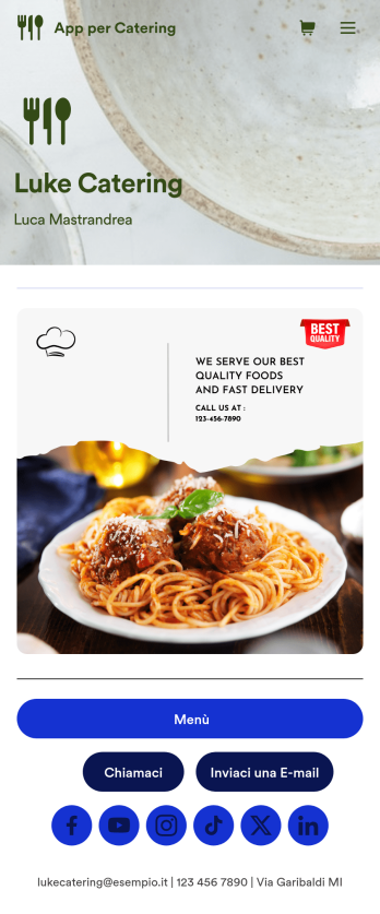 App per Catering