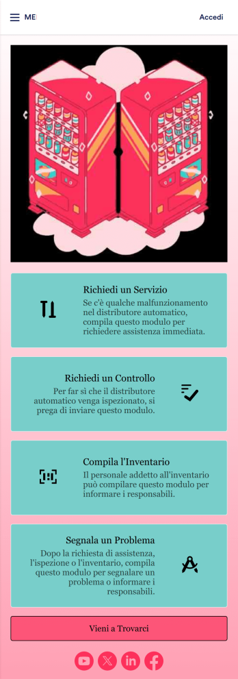 App per Distributori Automatici