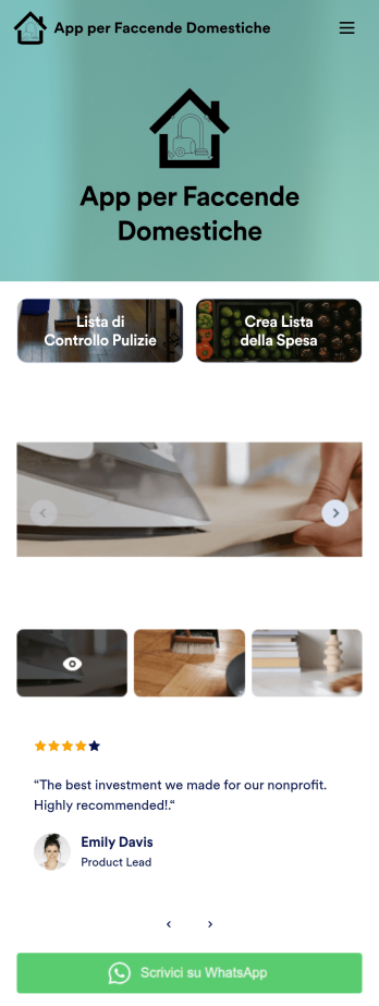 App per Faccende Domestiche