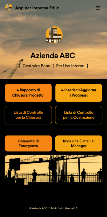 App per Impresa Edile