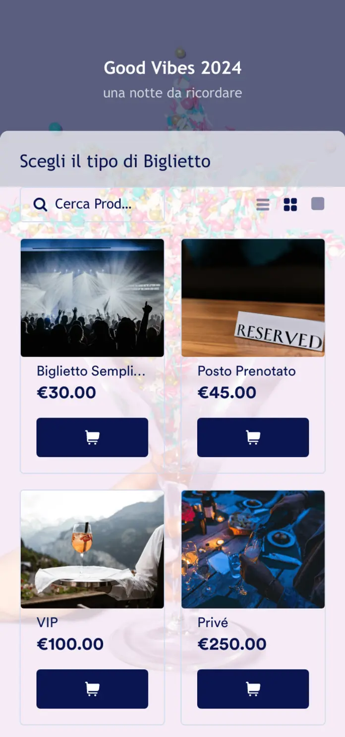 App per Inviti ad Eventi