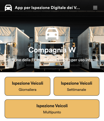 App per Ispezione Digitale dei Veicoli
