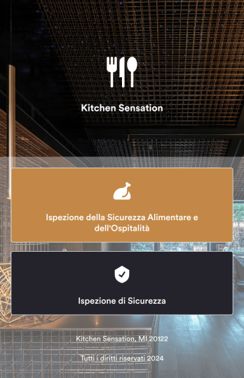 App per Ispezione Ristoranti