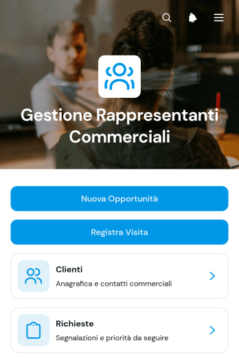 App per la Gestione dei Rappresentanti di Vendita