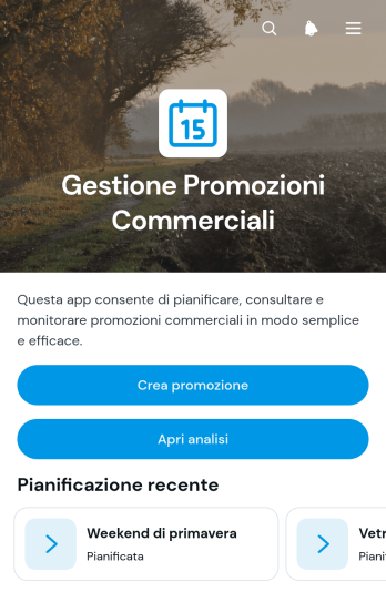 App per la Gestione delle Promozioni di Vendita