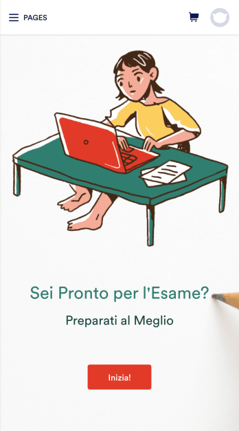 App per la Preparazione di Esami Template