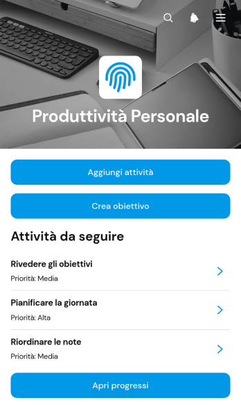 App per la Produttività Personale