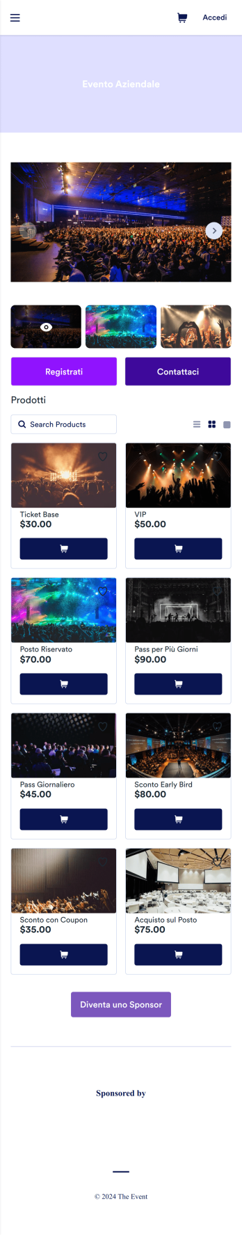 App per la Registrazione all'Evento