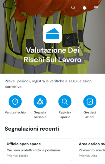 App per la Valutazione dei Rischi sul Lavoro
