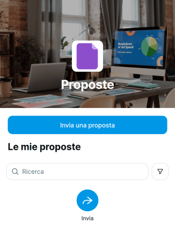 App per l’Invio di Proposte