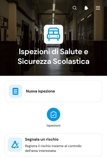 App per l’Ispezione della Salute e della Sicurezza Scolastica
