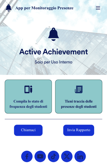 App per Monitoraggio Presenze