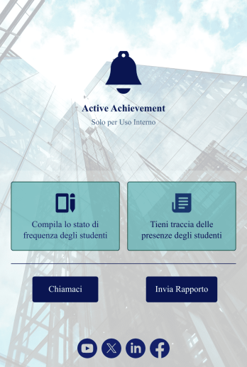 App per Monitoraggio Presenze Template