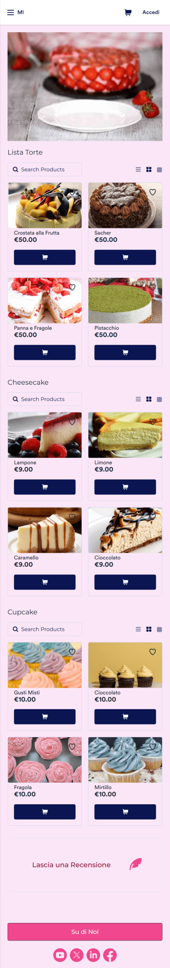 App per Ordinazione Torte