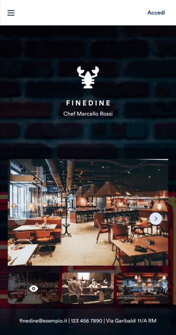 App per Prenotazione Tavolo