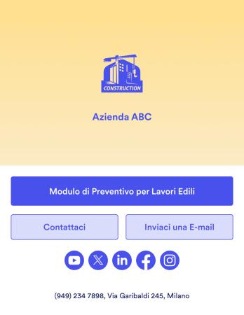 App per Preventivi Edili Template