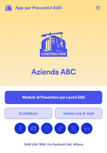 App per Preventivi Edili