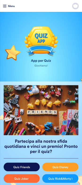 App per Quiz Template