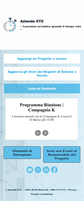 App per Registro di Entrata/Uscita