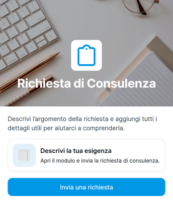 App per Richieste di Consulenza