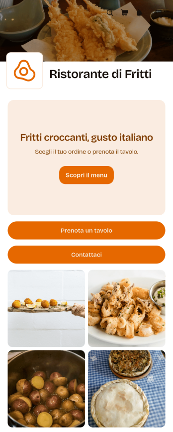 App per Ristorante di Fritti