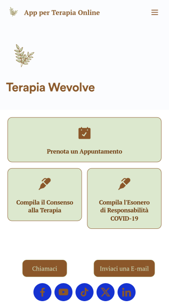 App per Terapia Online