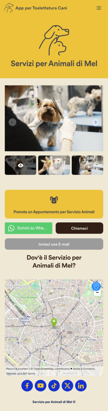 App per Toelettatura Cani