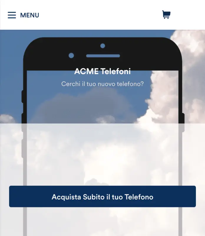 App per Vendita Telefoni