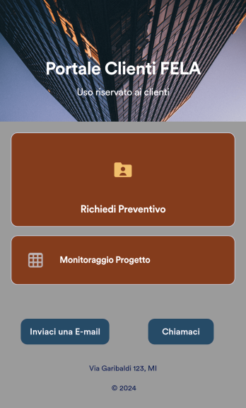App Portale Clienti