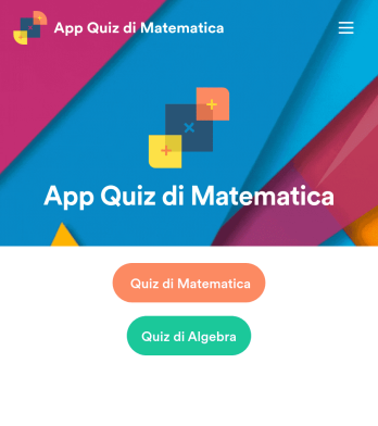 App Quiz di Matematica