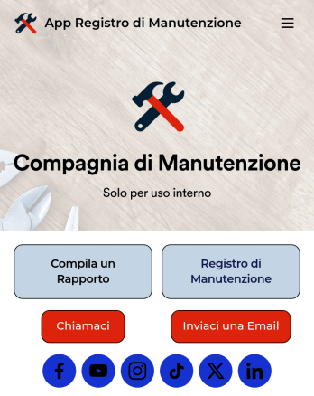 App Registro di Manutenzione
