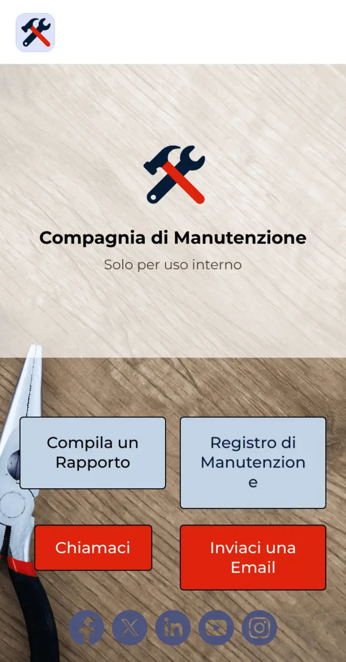 App Registro di Manutenzione