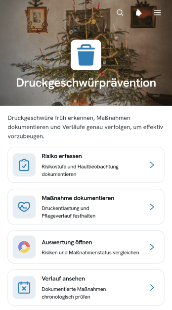 App zur Dekubitusprävention