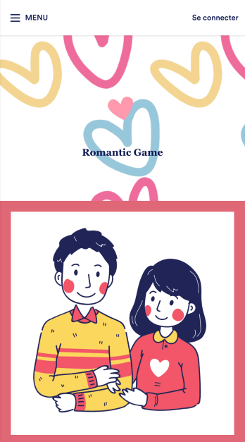 Appli de quiz our couple Template