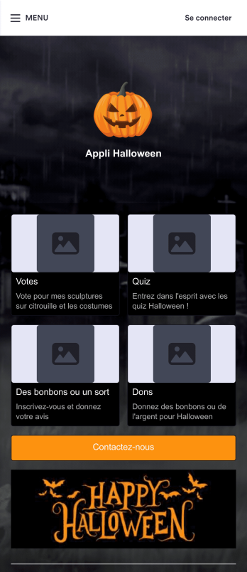 Appli Halloween Template