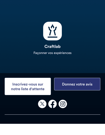 Application de liste d'attente Template