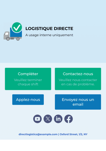 Application de liste de contrôle d'inspection de véhicule