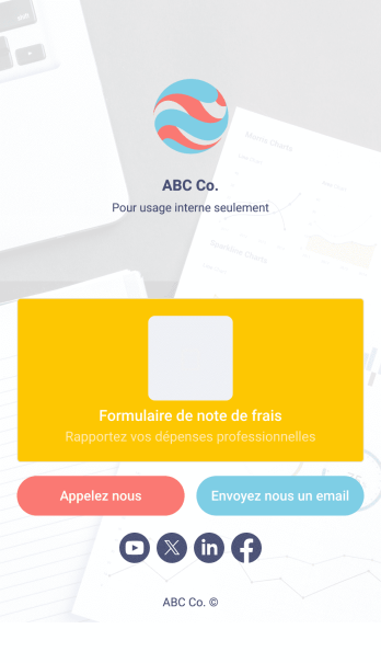 Application de rapport de dépenses