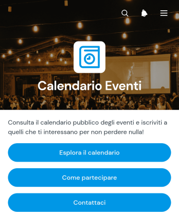 Applicazione Calendario Eventi